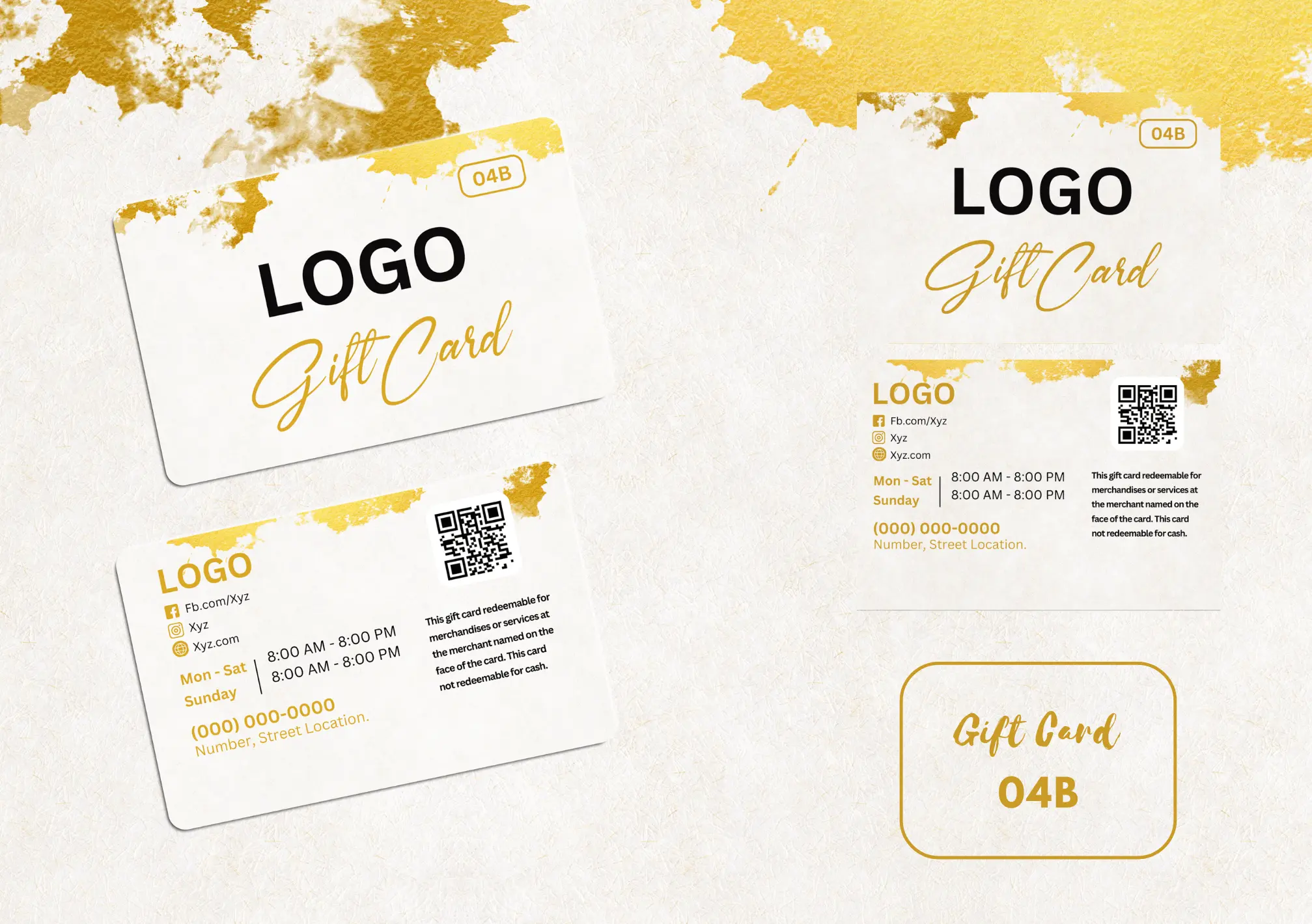 Gift Card Design 14